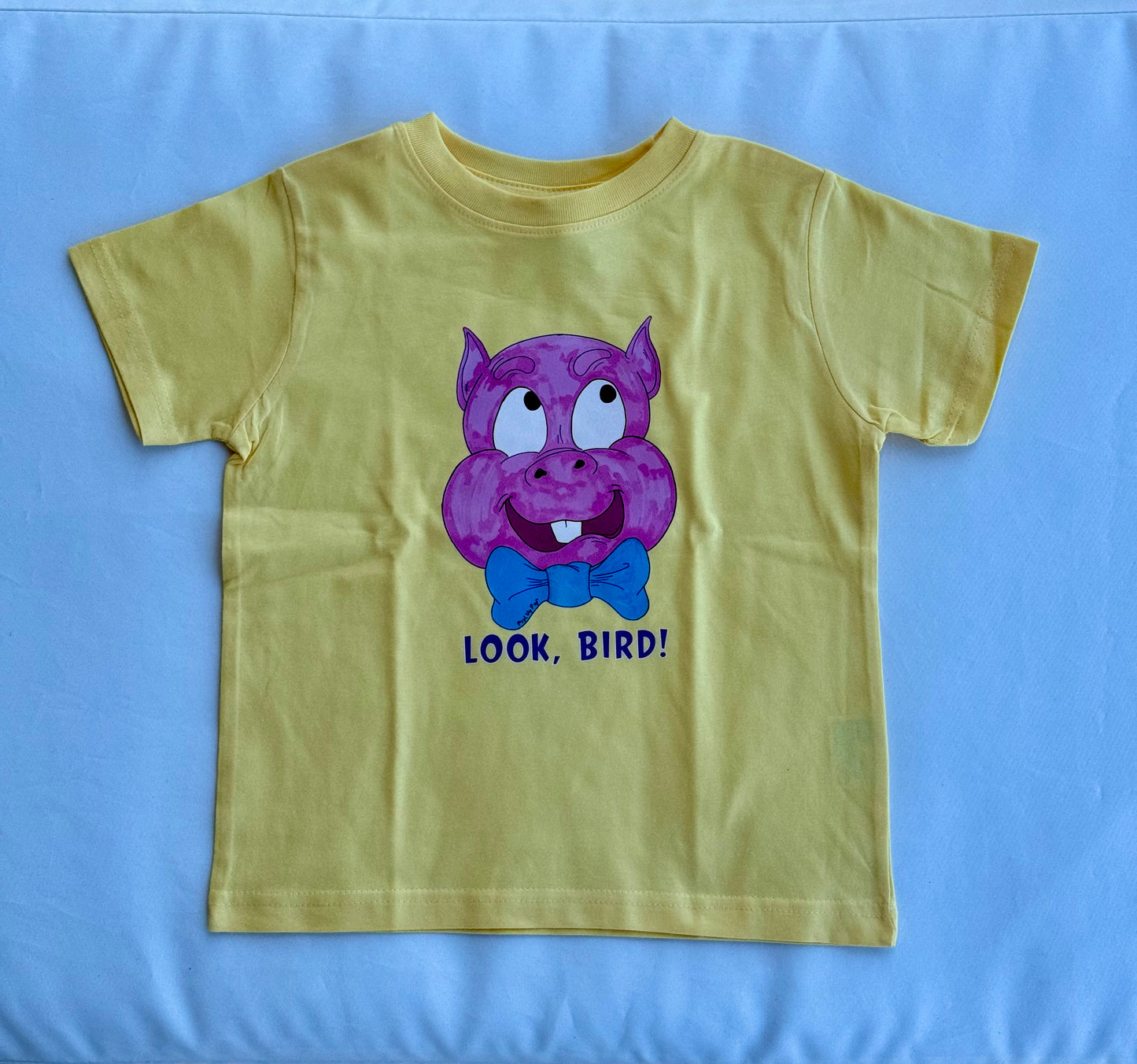 Look Bird Pig 3 Kids T-Shirt | Prpl Up Pup