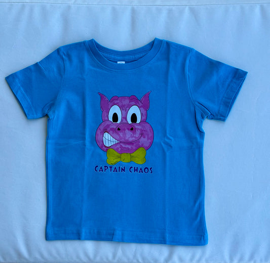 Captain Chaos Kids T-Shirt | Prpl Up Pup