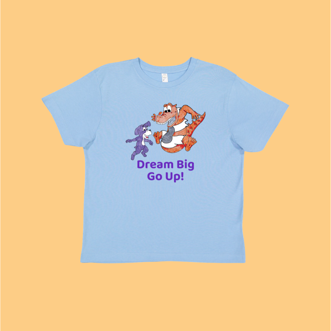 Dream Big, Go Up Kids T-Shirt